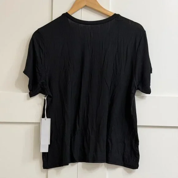 Negative Underwear Whipped Boyfriend Tee in Black, Size Medium - Picture 7 of 7
